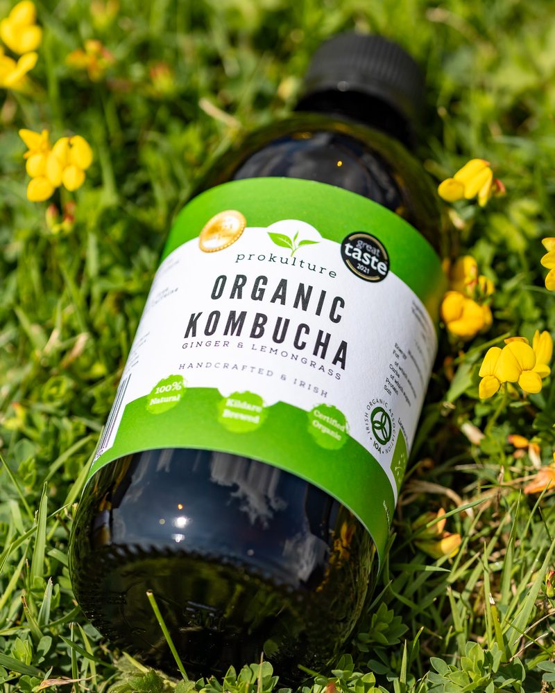 ProKulture Organic Kombucha — Ginger & Lemongrass