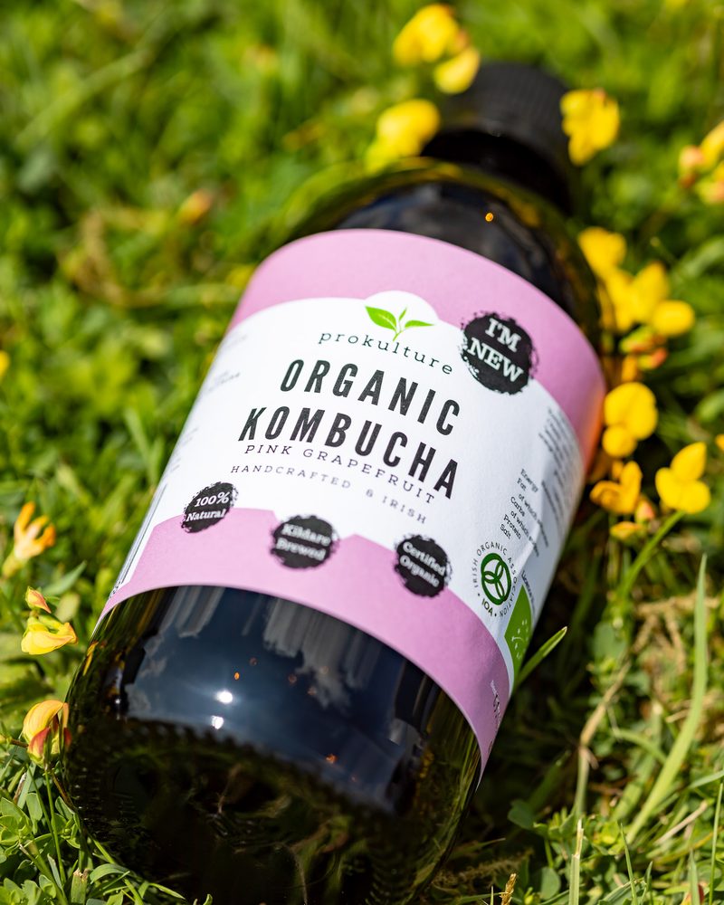 ProKulture Organic Kombucha — Pink Grapefruit